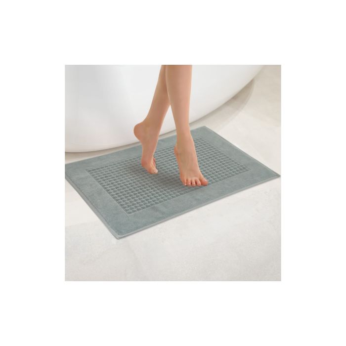 Vannas istabas paklāji "Ischia" 50x70cm gaiši pelēks 