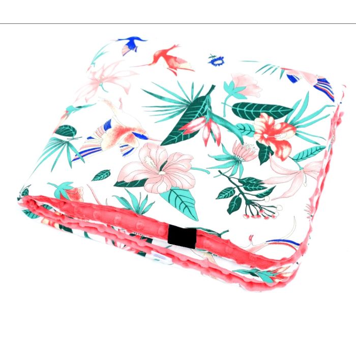 Komplekts ratiņiem "Colibri" sega 60x75cm un spilvens 35x25cm