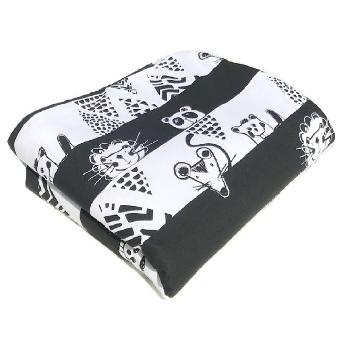 Komplekts ratiņiem "Mono" sega 60x75cm un spilvens 35x25cm