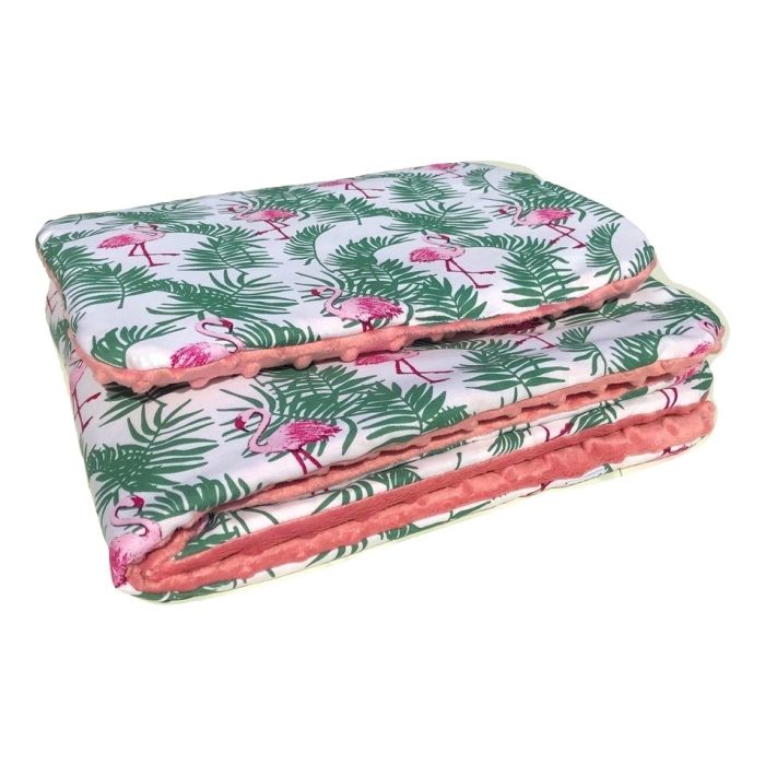 Komplekts ratiņiem "Palms" sega 60x75cm un spilvens 35x25cm