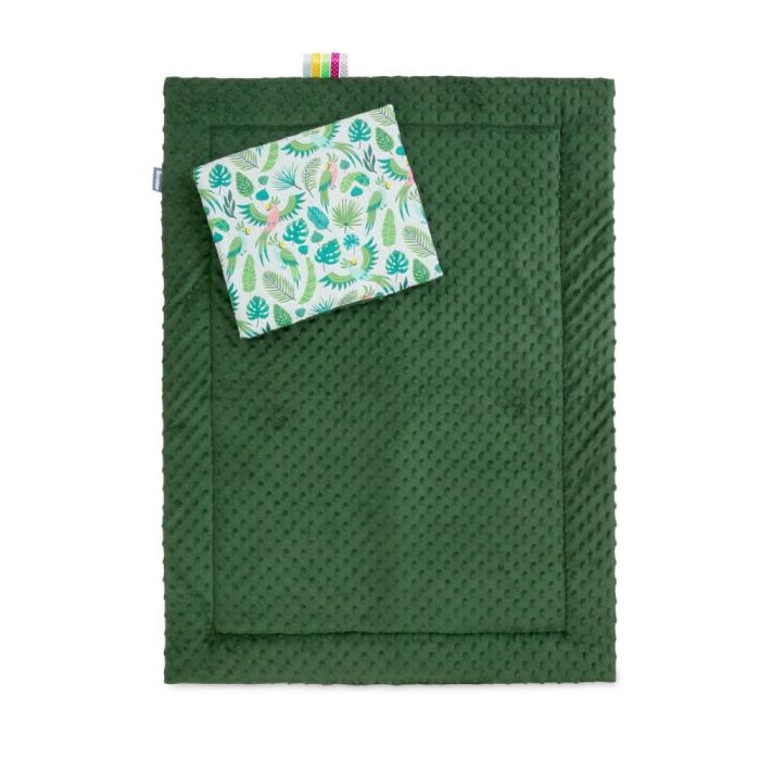 Bērnu sega "Rio" 100x75cm un spilvens, zaļš 