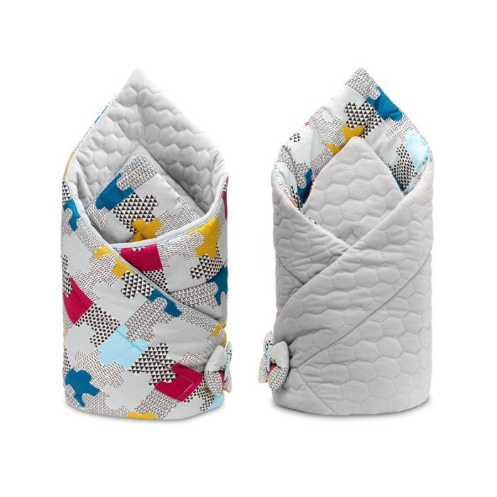 Konverti jaundzimušajiem "Puzzle" pelēks