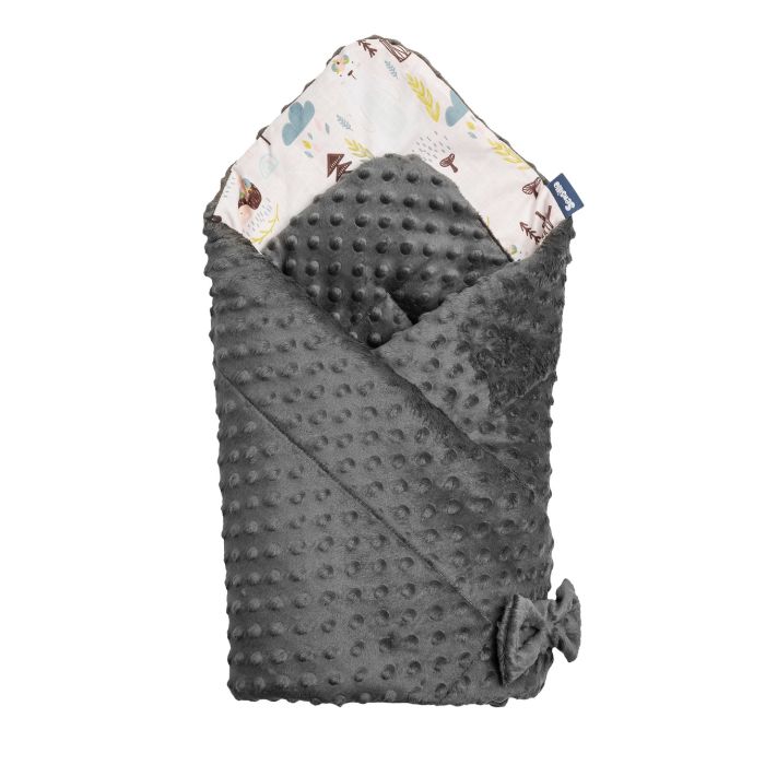 Konverti jaundzimušajiem "Hedgehog" tumši pelēks 