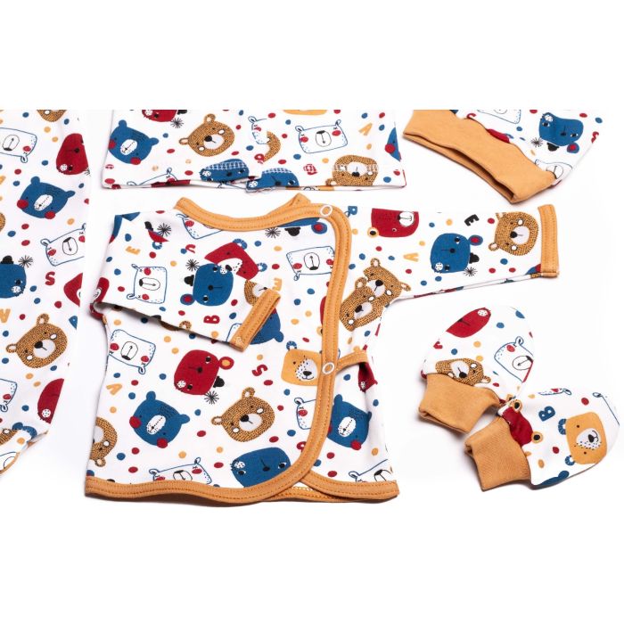 Bērnu komplektiņš no 5 daļam "Teddy beige" 