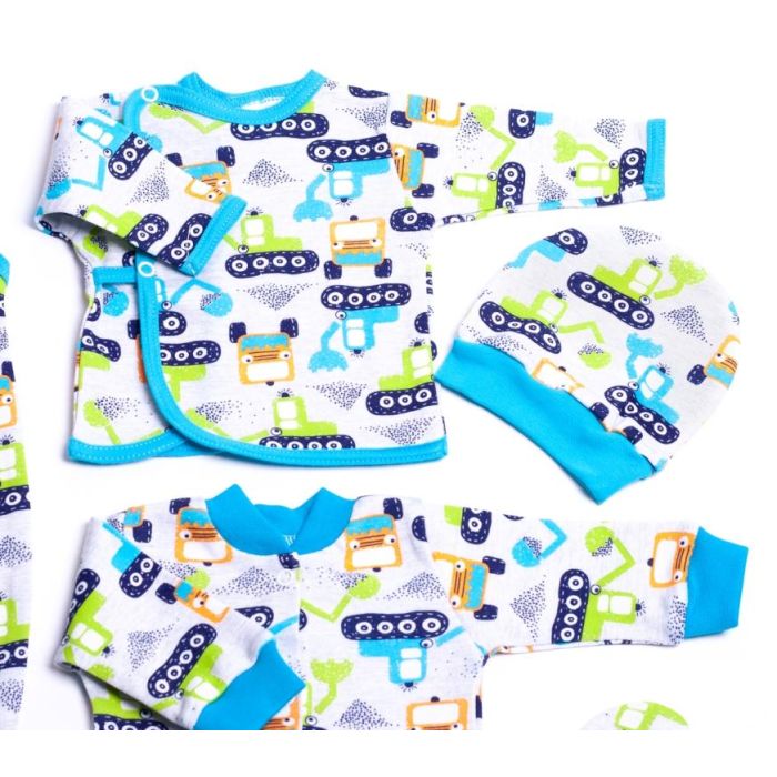 Bērnu komplektiņš no 5 daļam "Cars" zils