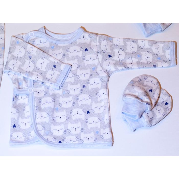 Bērnu komplektiņš no 5 daļam "Kitty" zils