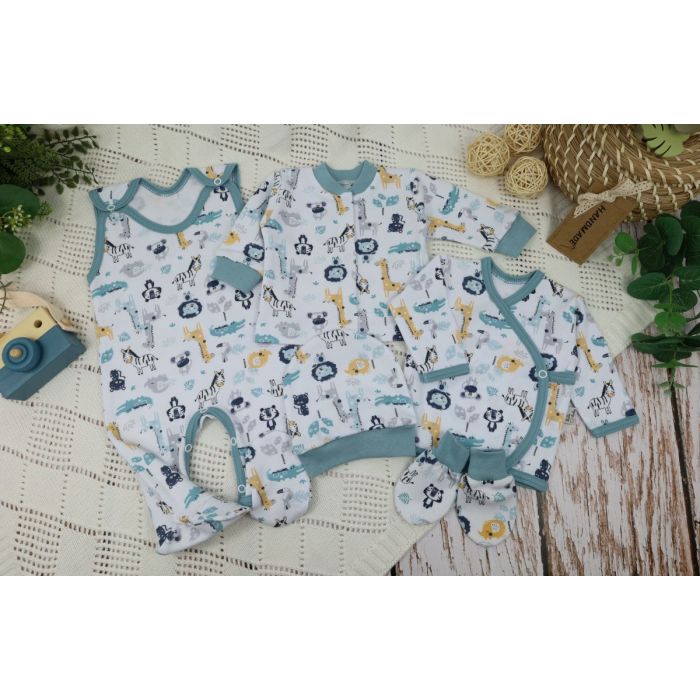 Bērnu komplektiņš no 5 daļam "Animals iceberg" 