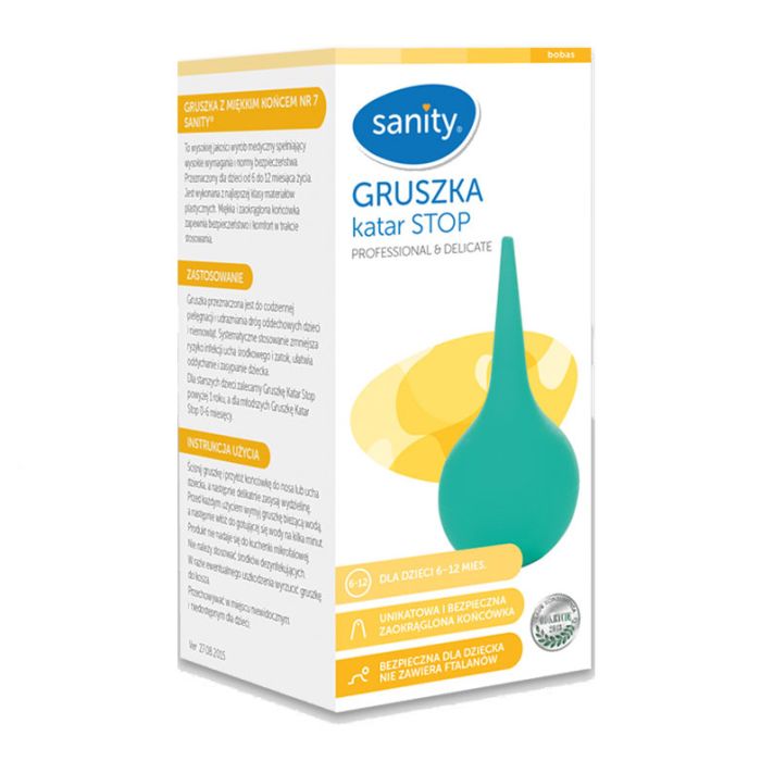 Liels aspirators "Bumbierītis" degunam, zaļš