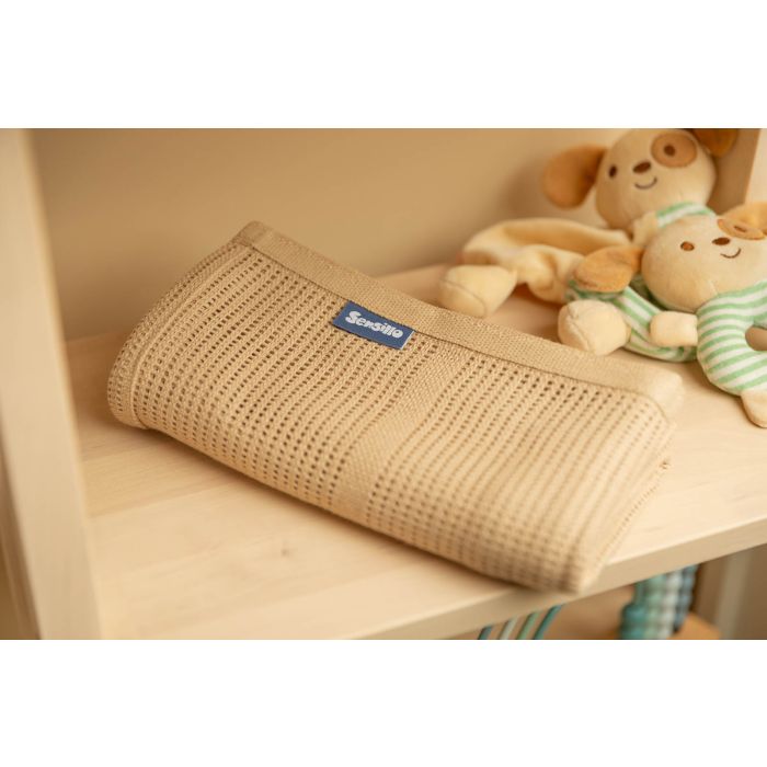 Bērnu sedziņa "Lulu beige" 95x95 cm 