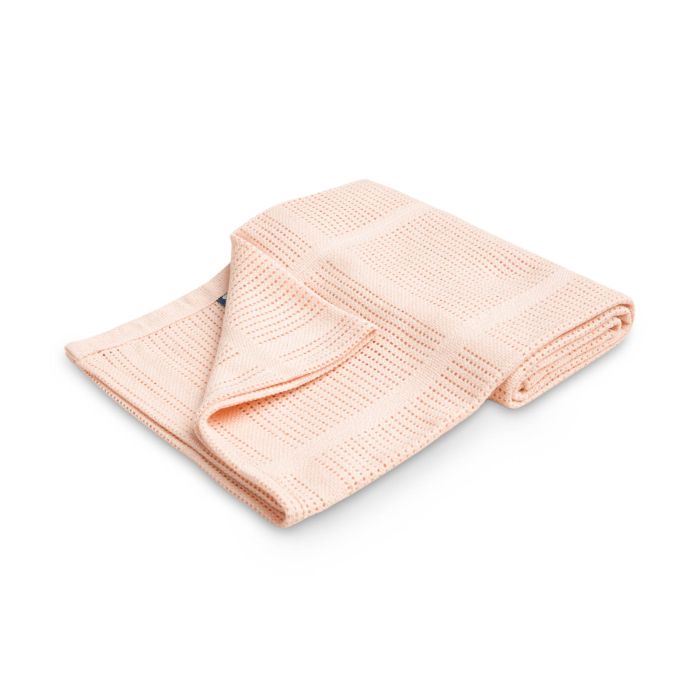 Bērnu sedziņa "Lulu light pink" 95x95 cm 