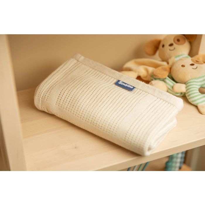 Bērnu sedziņa "Lulu ecru" 95x95 cm 