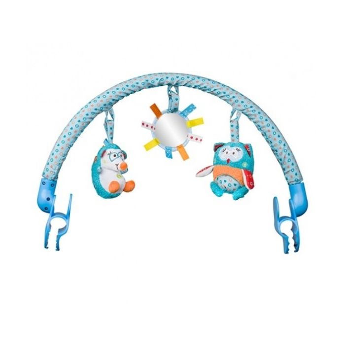 Rotaļlietu loks ratiņiem/krēsiņam "Hedgehog and friends"