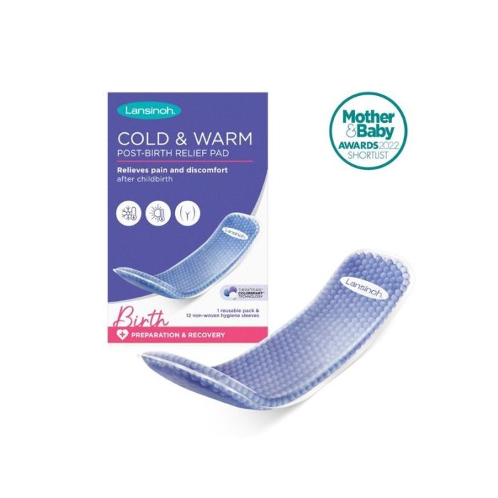 Lansinoh kompreses post birth relief pads cold/warm
