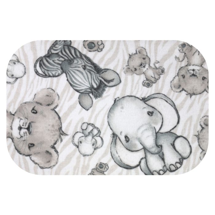 Bērnu palags ar gumiju  38x80 "Cotton story" - (Jūs varat izvēlēties krāsu)