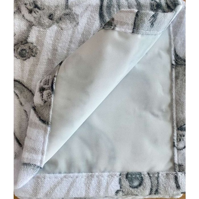 Flaneļa autiņš ūdens necaurlaidīgi 45x55cm "Lion"