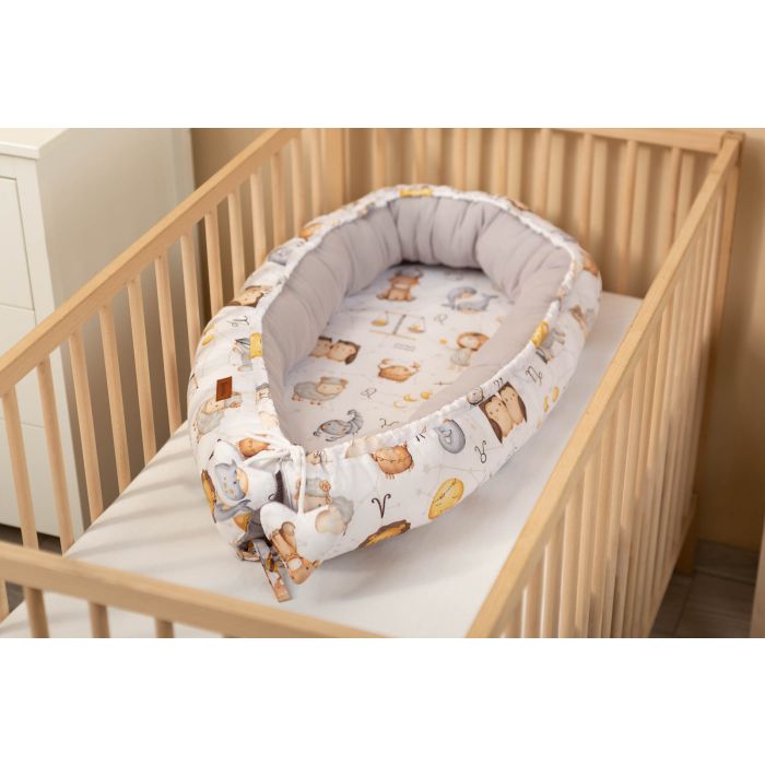 Zīdaiņu muslīnu ligzdina "Zodiac" 