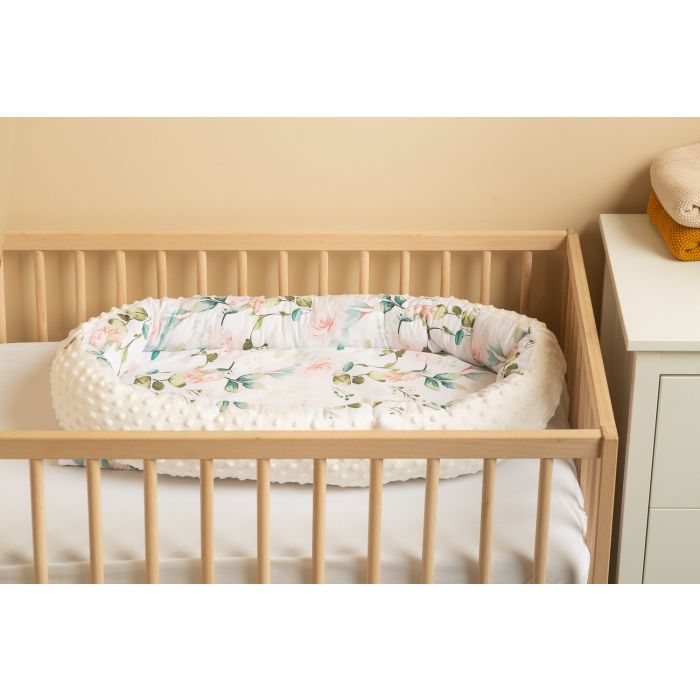 Ligzdiņa - kokons jaundzimušajiem "Coliber" 80x45 cm