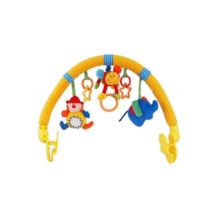 Rotaļlietu loks ratiņiem/krēsiņam "Circus"