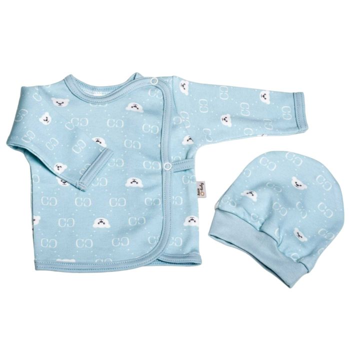 Bērnu komplektiņš no 5 daļam "Bear glamour mint"