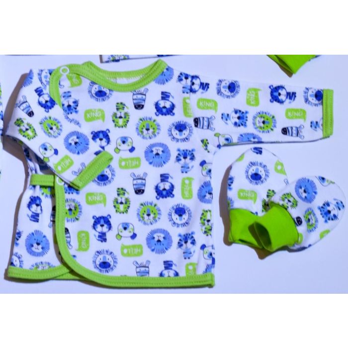 Bērnu komplektiņš no 5 daļam "Lion" zaļš