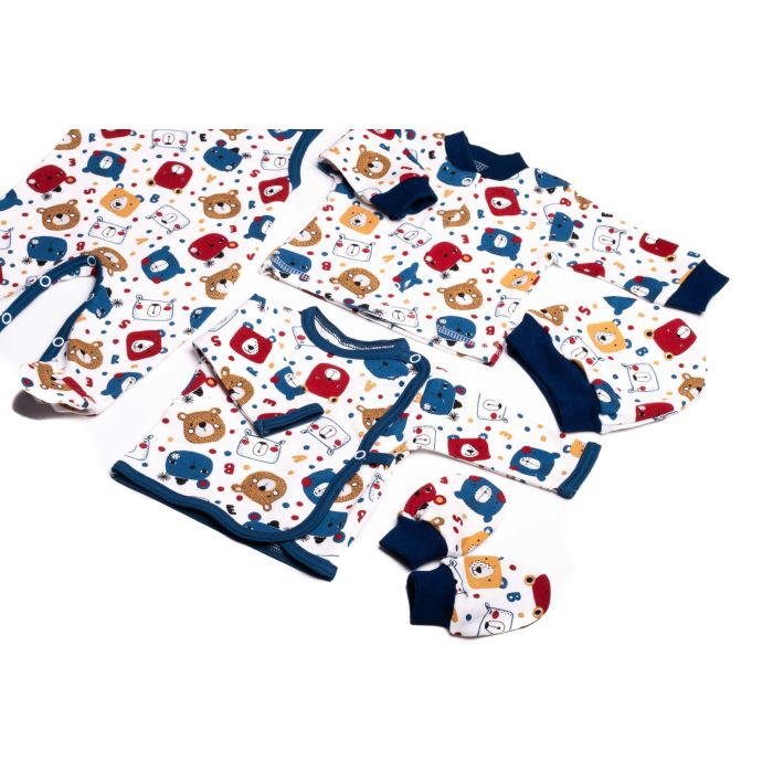 Bērnu komplektiņš no 5 daļam  "Teddy navy"  