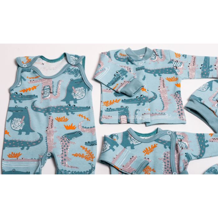 Bērnu komplektiņš no 5 daļam "Croco iceberg" 