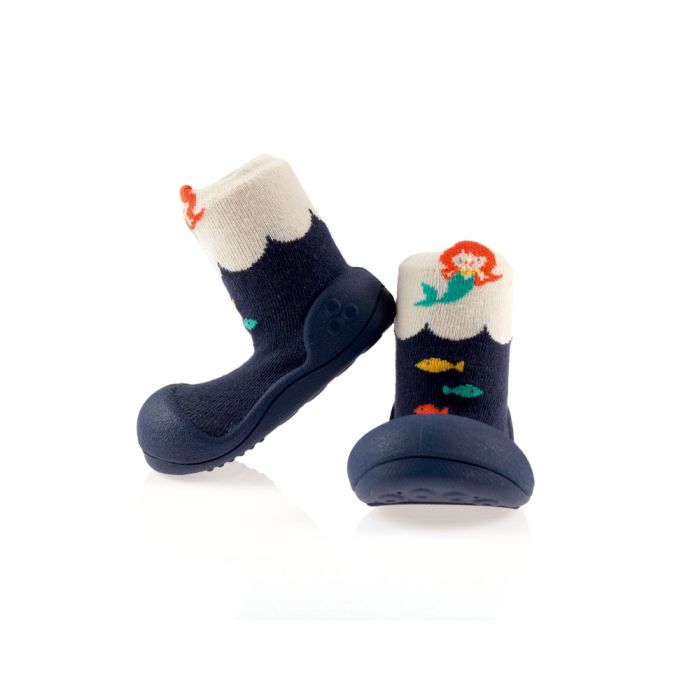 Mazuļu pirmās kurpes Attipas "Princess navy" 