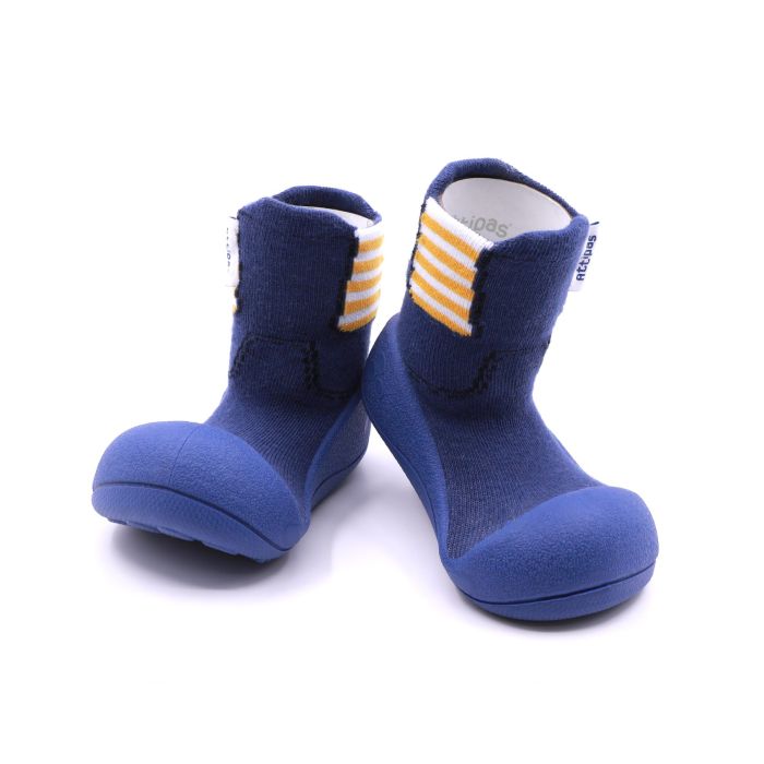 Mazuļu pirmās kurpes Attipas "Rainboots blue" 