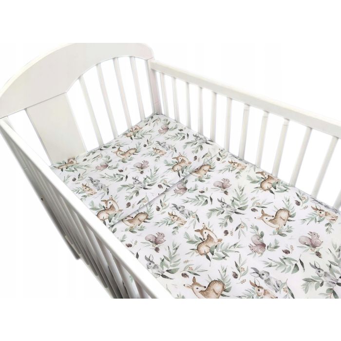  Gultas veļa komplekts šūpulim  80x70cm "Deer" 