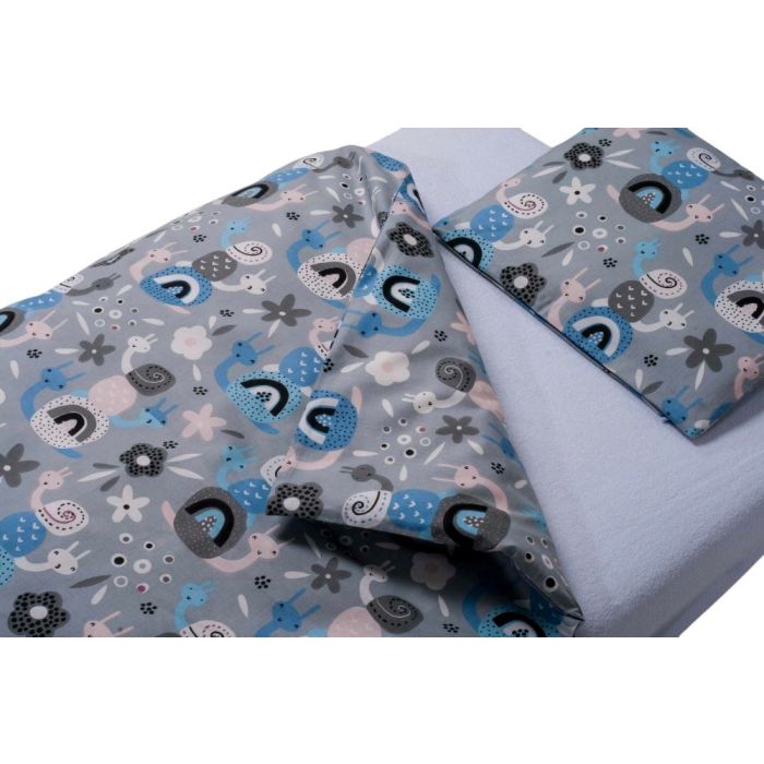 Gultas veļa komplekts šūpulim  80x70cm "Slow & Snuggly" 