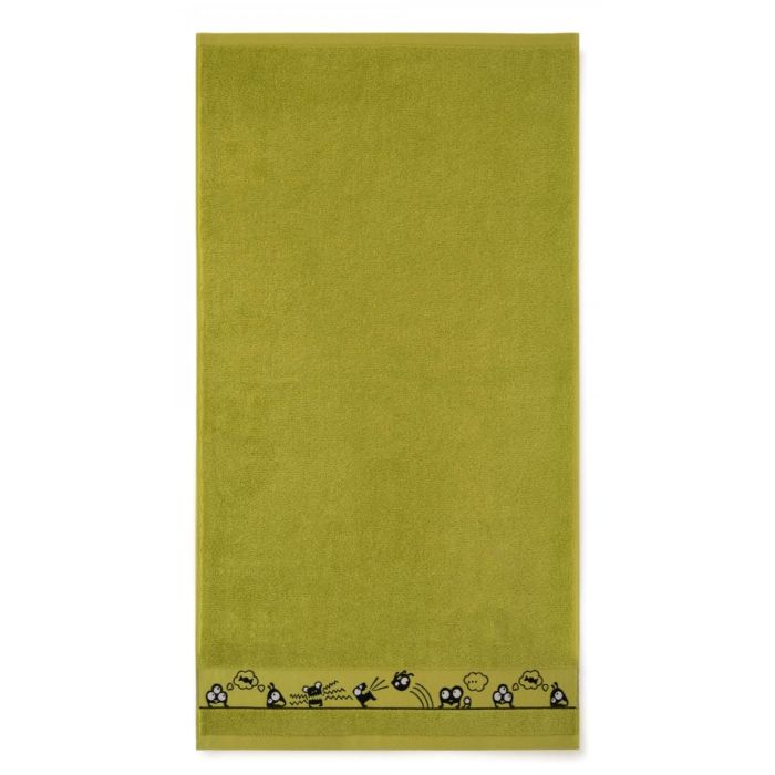 Dvielis (Ēģiptes kokvilnas)  "Monsters" lemon