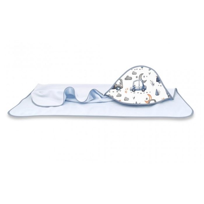 Komplekts jaundzimušajam no 6 daļām "On road blue"