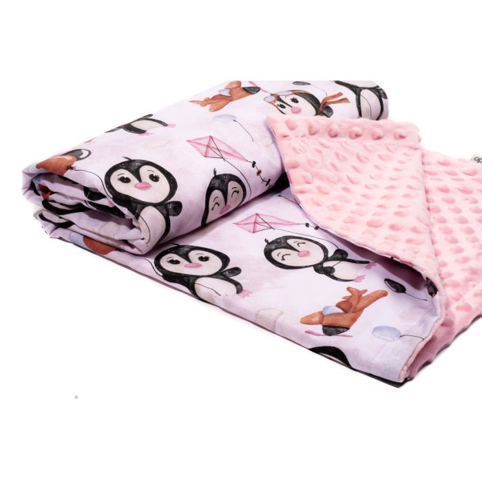 Bērnu pleds 100x75cm "Skipper" rozā