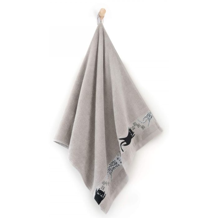 Dvielis (Ēģiptes kokvilnas)  "Mufasa" pelēks