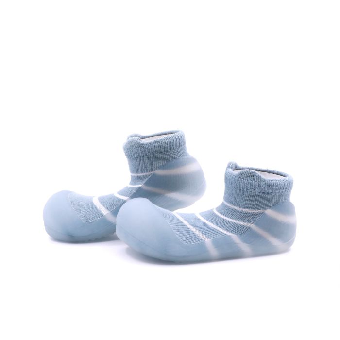 Mazuļu pirmās kurpes  Attipas "Bamboo bear" blue