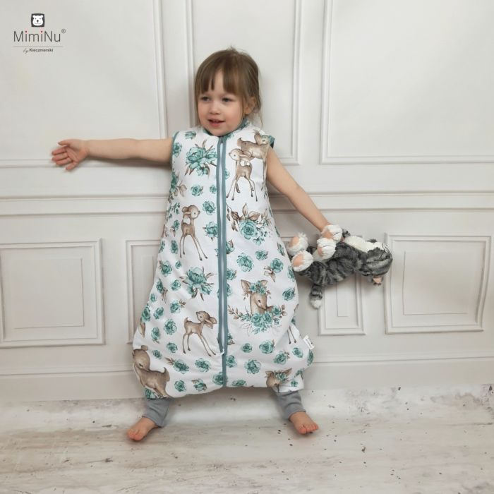 Guļammaiss zīdainim "Flamingo violet" ar kājām