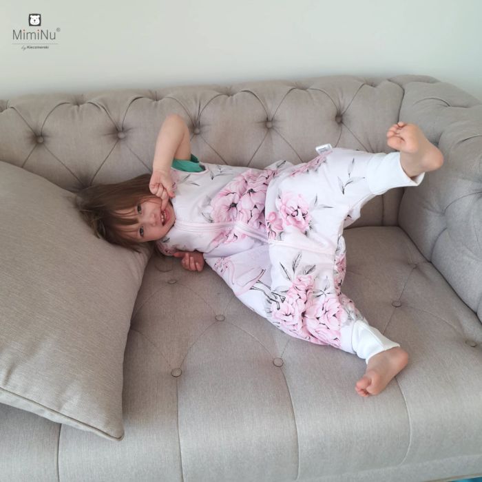 Guļammaiss zīdainim  "Flamingo pink" ar kājām 2-2.5 TOG