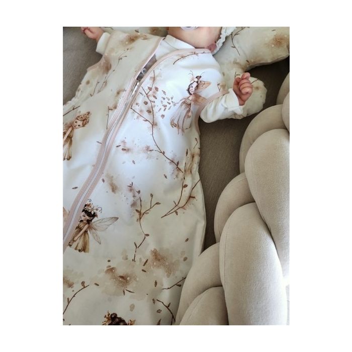 Guļammaiss zīdainim  "Fairies brown" ar kājām 2-2.5 TOG