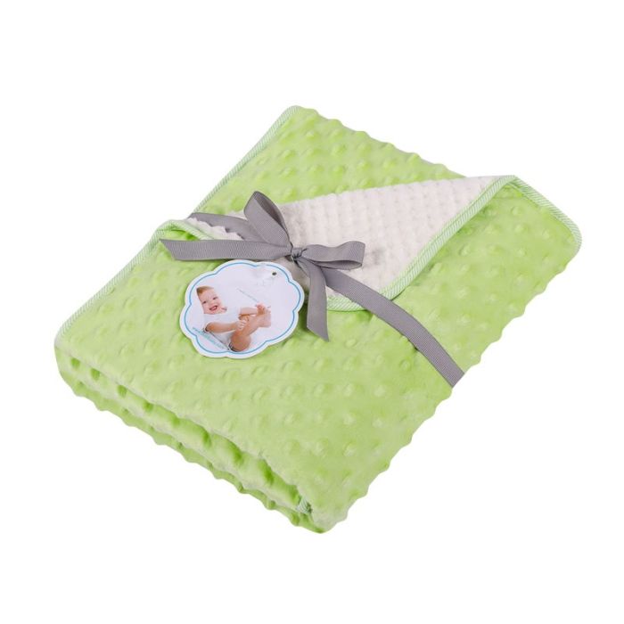  Divpusēja bērnu sega "Double" 80x90 (dažādas krāsas) 1 gab.