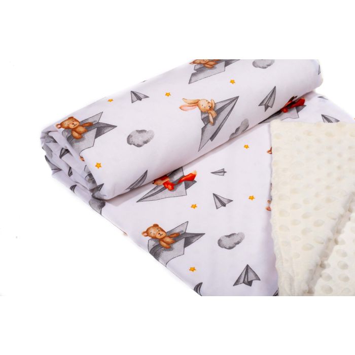 Bērnu pleds 100x75cm "Pilots"  bēšs