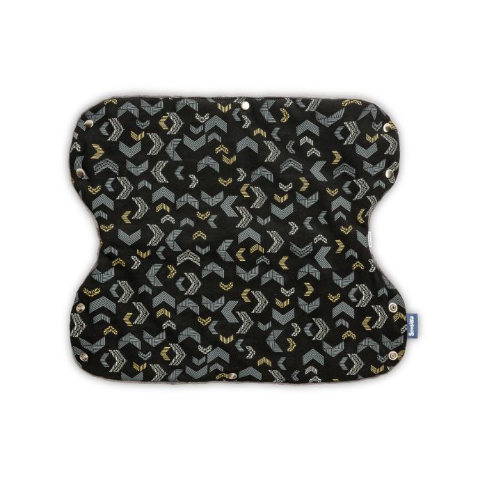 Ratu cimdi, muftas "Bundle up" melns