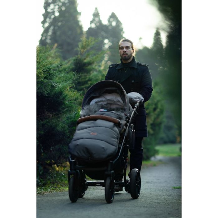 Ratu cimdi, muftas "Warm" melns