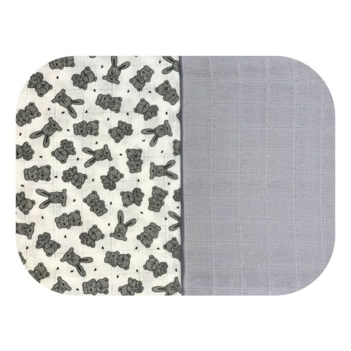 Muslīna autiņi komplekts "Animals" 3 gab.