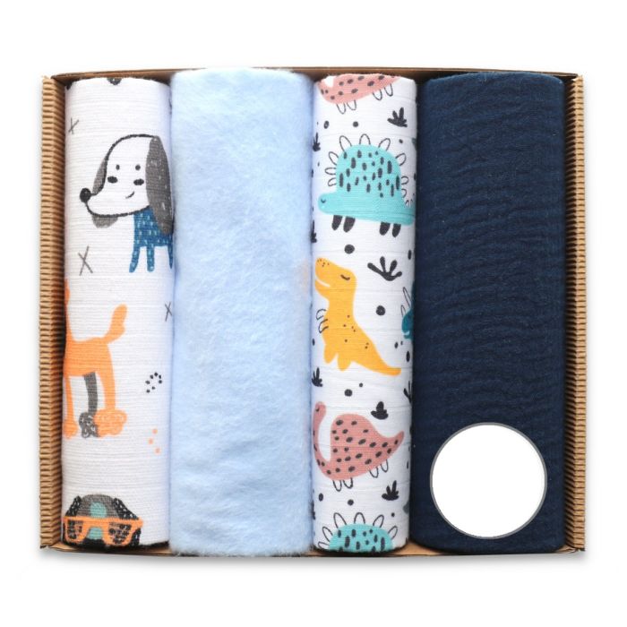 Autiņi komplekts  4 gab. "MIX - Dogs" 