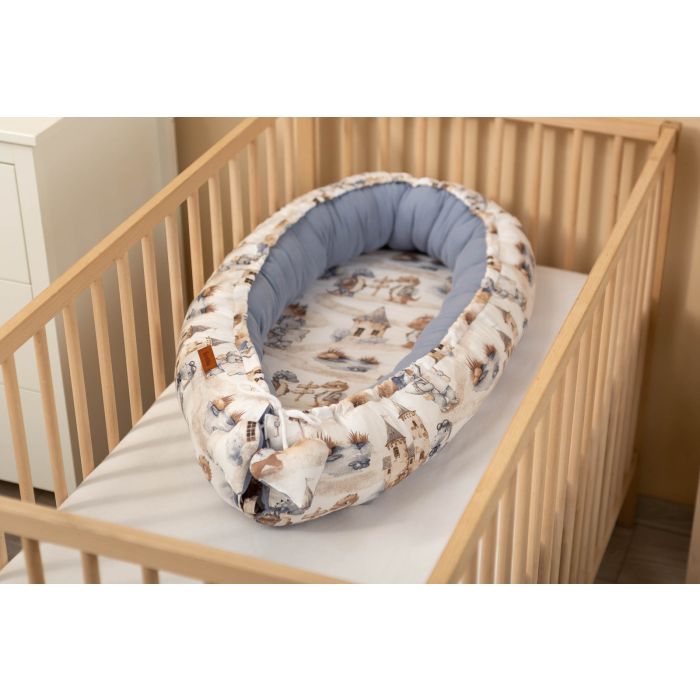 Zīdaiņu muslīnu ligzdina "Draco jeans" 