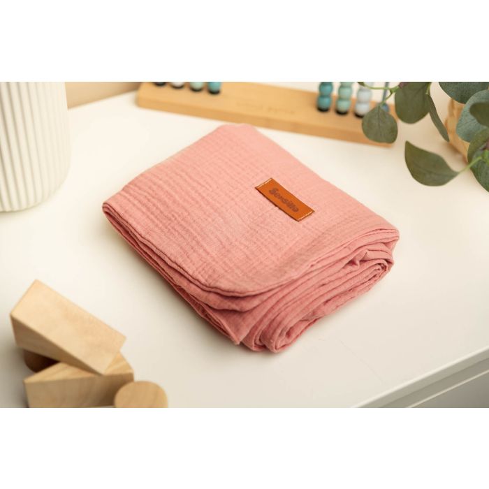 Bērnu muslīna sedziņa "Vittoria pale" 75x100 cm 