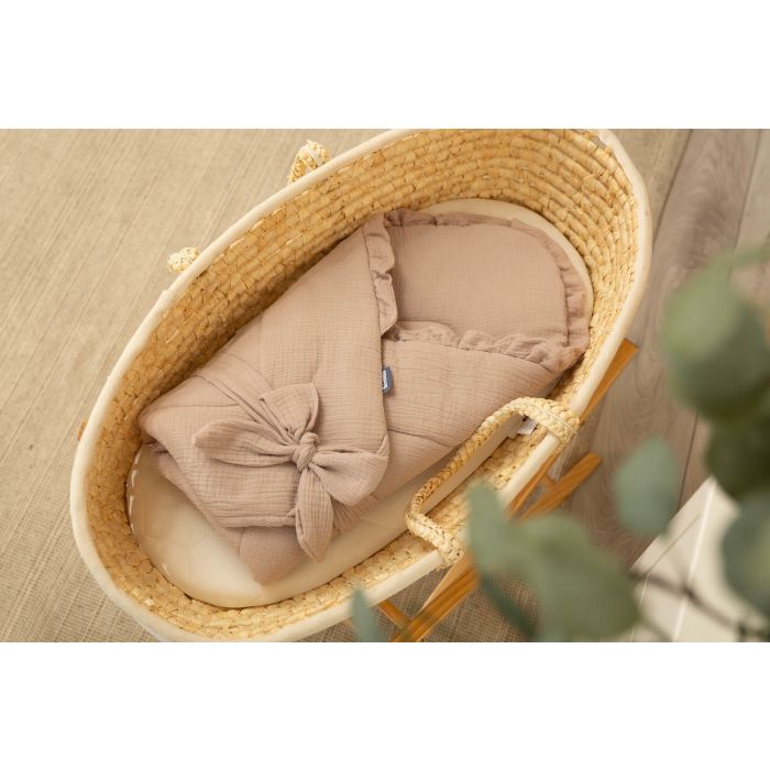 Zīdaiņu konvertiņš muslīns "Natural" beige  