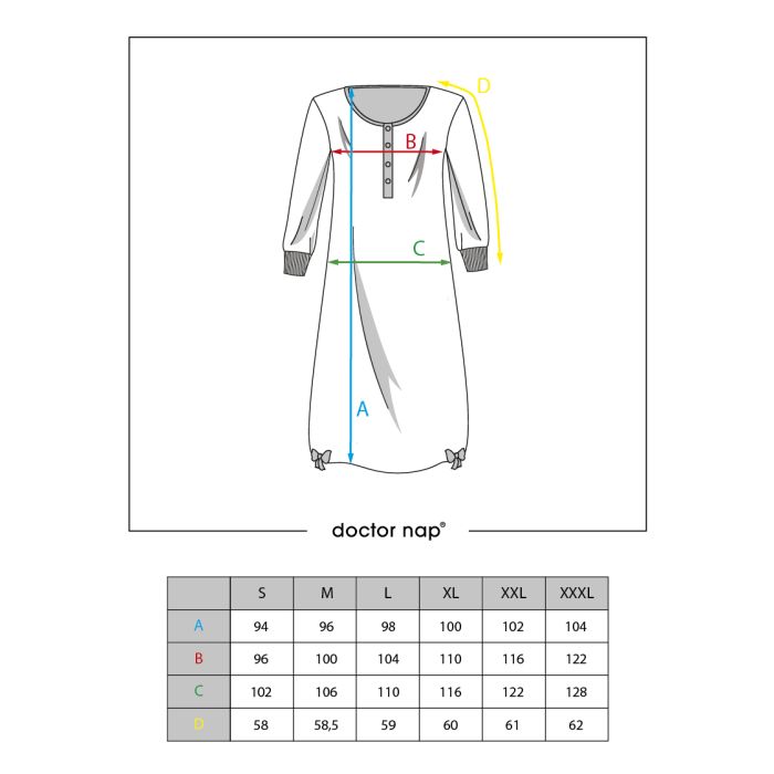Kokvilnas naktskrekls grūtniecēm un barojošām  "Snug" pool blue