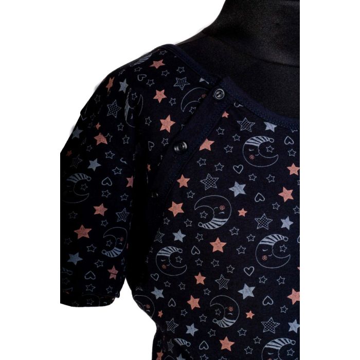 Kokvilnas naktskrekls grūtniecēm un barojošām "NIGHT"