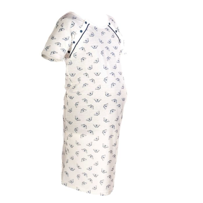 Kokvilnas naktskrekls grūtniecēm un barojošām "Butterfly"